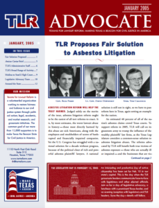 Advocate: January 2005