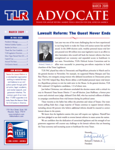 Advocate: March 2009