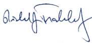 Signature of Richard Trabulsi