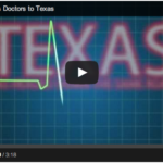 Screenshot of video- Tort Reform Brings Doctors to Texas
