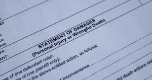 Court legal form- statement of damages