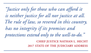 Justice Nathan Hecht quote